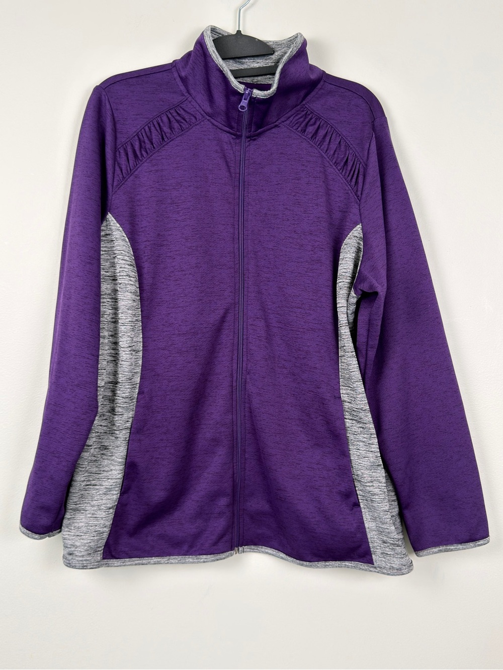 St. John’s Bay Active Women’s 0X Purple Quick-Dri Jacket